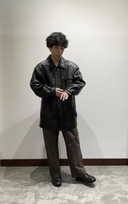 レザー　JKT