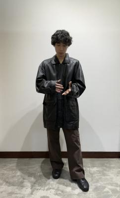 レザー　JKT